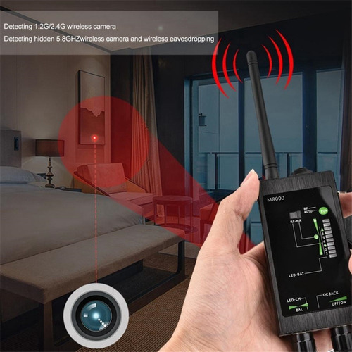 Detector De Sinal De Rf Anti-espião Localizador De Sinal Gps
