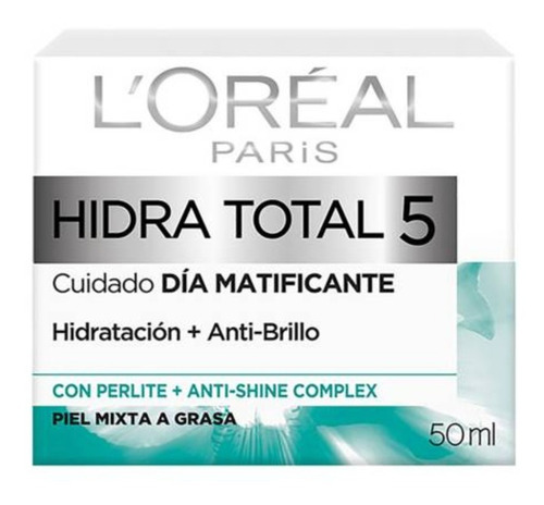 Imagen 2 de 3 de Crema Hidratante L'oreal Ht5 Piel Mixta/grasa +toda Edad