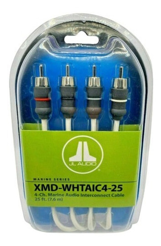 Cable Conector Rca Cable De Audio Jl Audio Xmd-whtaic4-25