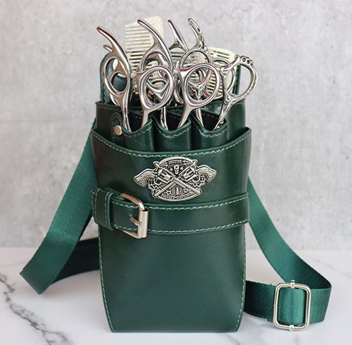 Kit De Ferramentas De Barbeiro Com Bolsa Para Tesouras,