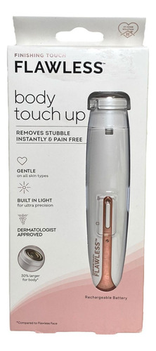 Depiladora Flawless Para El Cuerpo Body Touch Up Color Blanco