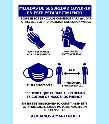Imagen 4 de 4 de Señalamientos Coronaviru Digitales No Físicos