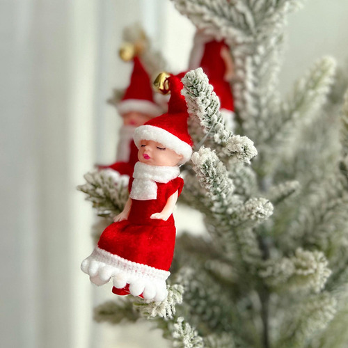 Figura De Muñeca Navideña, Suministros Para Fiestas,