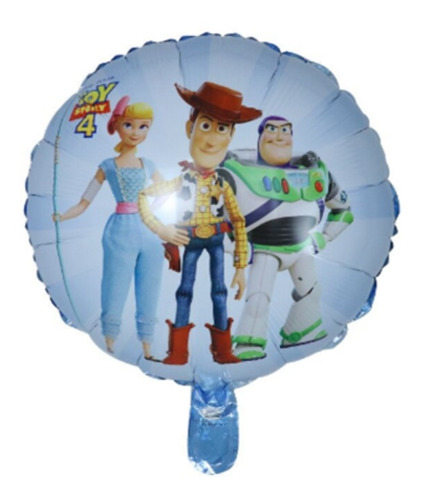 Globo Metalizado Toy Story 18 Pulgadas Con Helio.