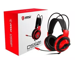 Auricular Gamer Msi Ds501 Gaming Headset Pc Playstation 4