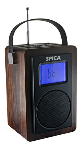 Radio Parlante Retro Am Fm Bluetooth Usb Spica Sp130