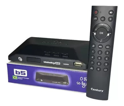 Imagem 3 de 4 de Receptor Midiabox B5 Century Compativel 5g Banda Ku C Sathd
