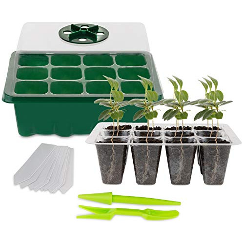 Kit De Inicio Cultivar Plantas (paquete De 10) 12 Celda...