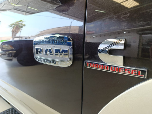 Ram 3500 Mega Cab Long Horn, 4x4, Rines De Aluminio, Motor C