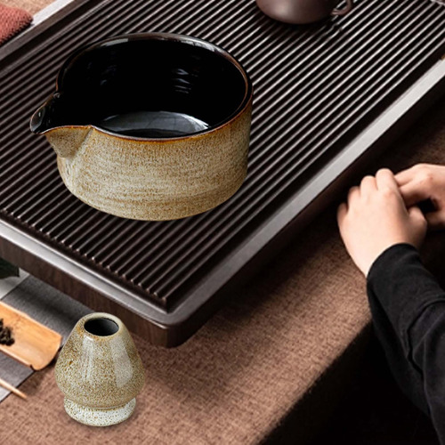 Kit De Del Té Matcha Japonés De Cerámica Moderno Hecho A