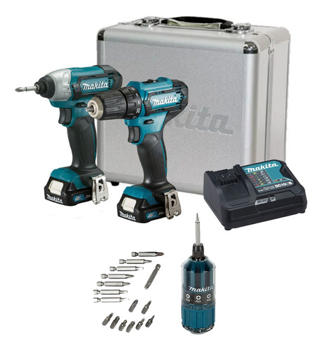 Kit Clx224sax Paraf Df333d Ch Impcto Td110d Makita + Kit 18p
