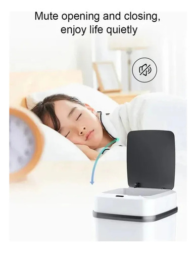 Cubo De Basura Inteligente Con Sensor Automático