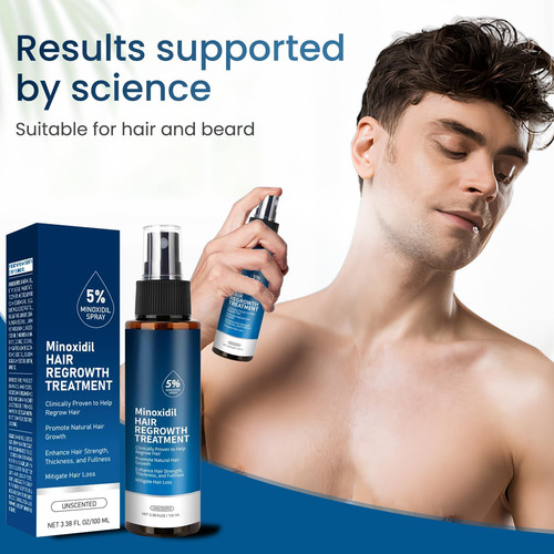 Tratamiento Para El Crecimiento Del Cabello Con Minoxidil 5%