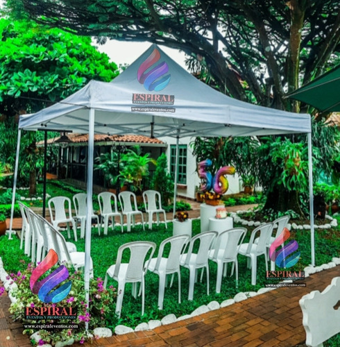 Alquiler Carpa Tarima Silla Rimax Mesa Tablón Redonda