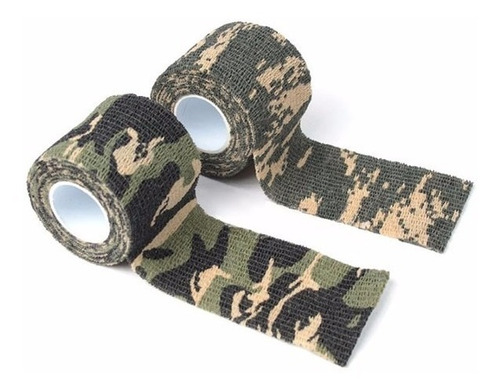 Fita De Camuflagem Camo Tape Reutilizável - 5 Metros