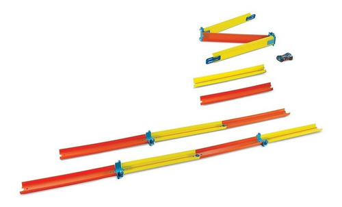 Pista De Juguete Hot Wheels Paquete Pista Pegable