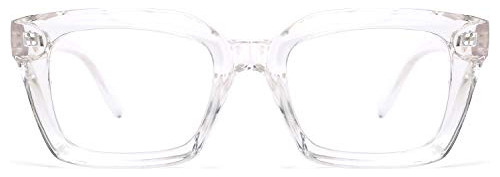 Montura - Feisedy Classic Square Eyewear Non-prescription Th