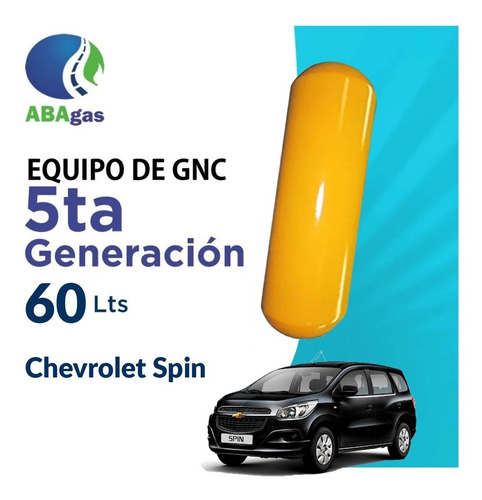 Imagen 1 de 8 de Equipo De Gnc Gas 5ta Generacion Chevrolet Spin