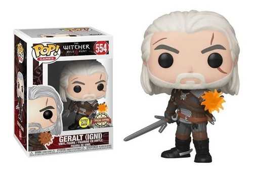 Funko Pop Geralt #554 The Witcher Special Edition