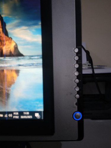 Monitor Lg Flatron L173sa Para Aproveitar Peças Cinza (Usado)