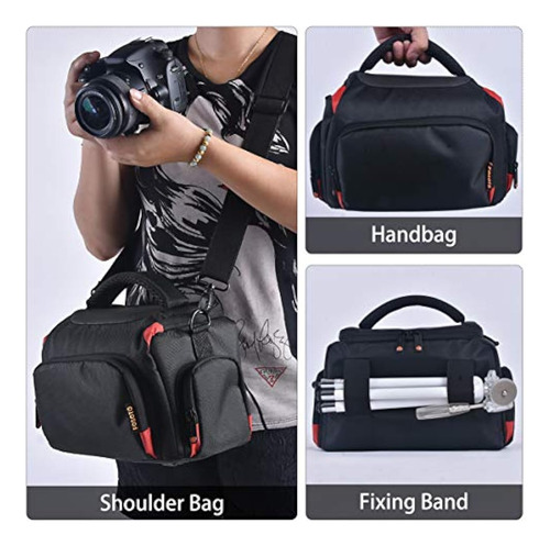 Fosoto Funda De Hombro Para Cámara Compatible Con