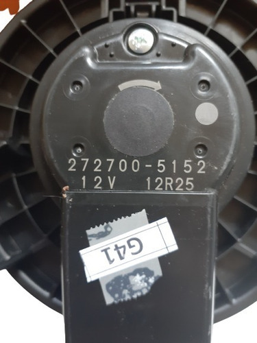 Imagen 2 de 2 de Motor Soplador Toyota Corolla 2009-2013 2 Pines