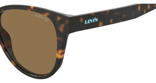 Lentes De Sol Levi's Polarizado + Filtro Uv - Lv 1014/s Varilla Havana