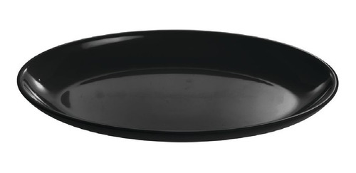 Imagem 2 de 5 de 12 Prato Fundo Preto Melamina 20cm Restaurantes Buffet Sushi