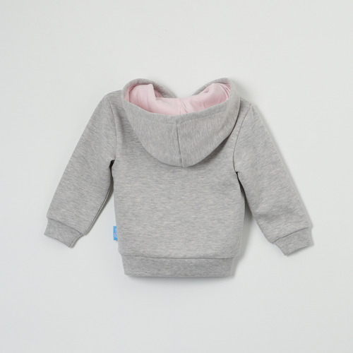 Poleron Niña Just Gris Mel Bluey
