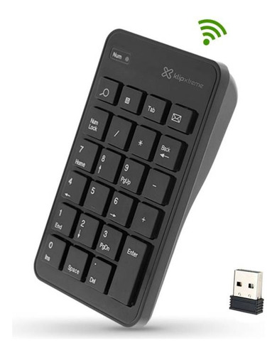 Kx Keypad Num Knp-110 Wireless Otec Idioma No Aplica Color Del Teclado No Aplica Negro Español