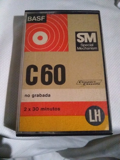 3 LH usado para grabación casera BASF 1 extra 90 & LH 90 cintas de cassettes 