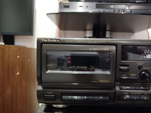Technics Rs-tr575 Stereo Cassette Deck Made In Japan 2002 (Usado)
