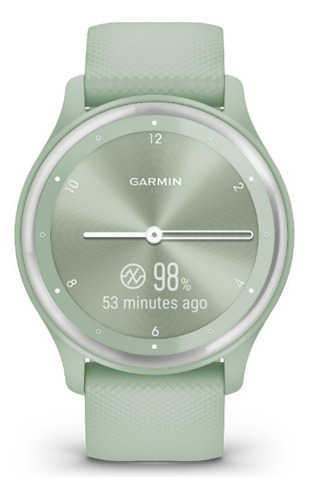 Reloj Garmin Vívomove Sport Smartwacth Color De La Caja Menta