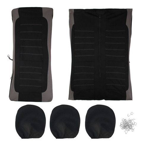 3 Fundas De Asiento De Furgoneta Para Ford Transit Mk7 2007-