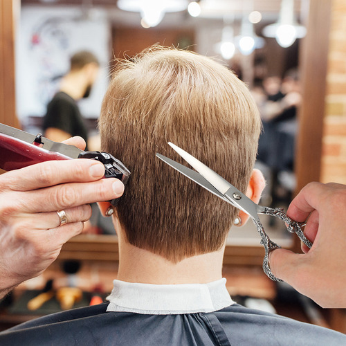 Tesoura Desbaste, Tesoura Barbeiro, Corte Plano, 2 Uni