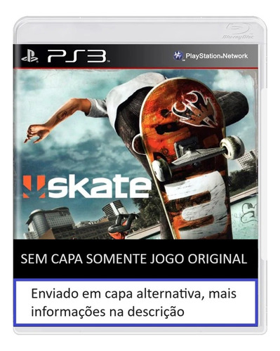 Jogo Skate 3 (sem Capa) - Ps3 - Mídia Física - Original (Recondicionado)