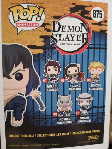 Funko Pop Inosuke Hashibara Flocked Chase (Usado)
