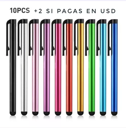 10 X S Pen Lapiz Tactil iPhone Android Tableta Xiaomi Y Mas