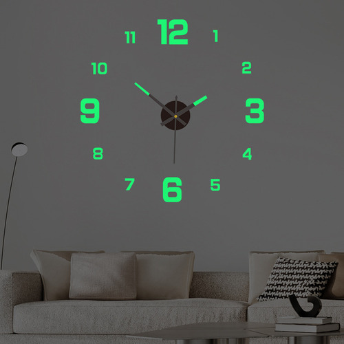 Reloj De Pared Creative Linous Diy, Acrílico Dorado, 80 13