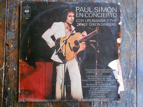 Paul Simon   En Concierto   Lp Vinilo Ex