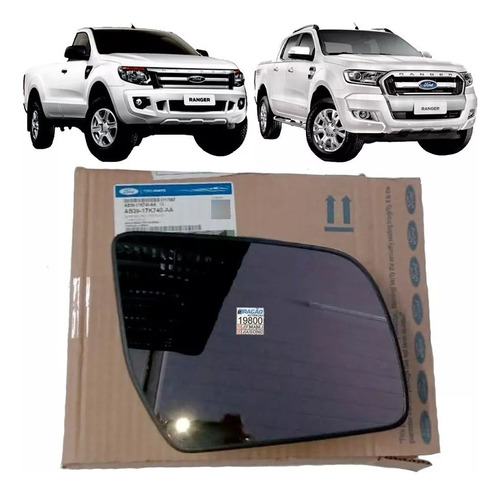  Espejo Vidrio Derecho Copiloto Ford Ranger 2012/2021 