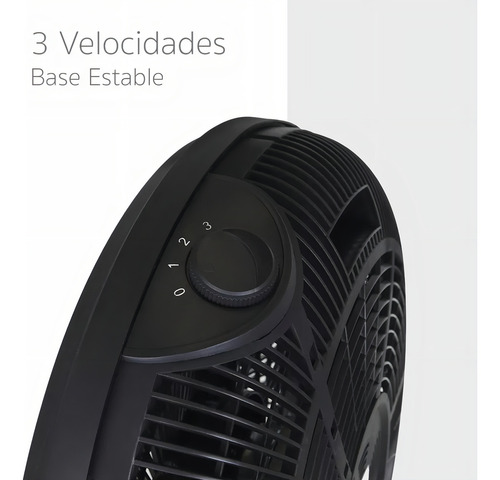 Ventilador Piso 3 Velocidades Practico Potente Ajustable Fol