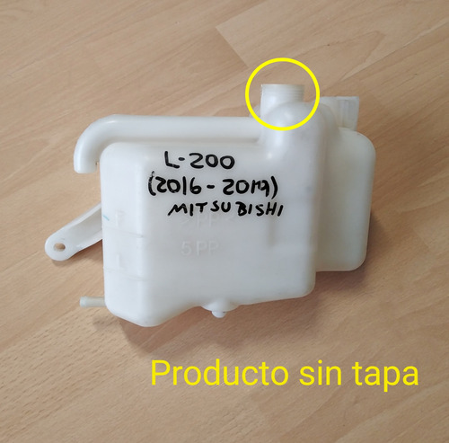 Depósito De Agua Radiador Mitsubishi L200 2016-2022 Sin Tapa