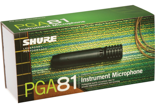 Micrófono Condenser Shure Pga81-lc Cardioide Instrumentos Plato