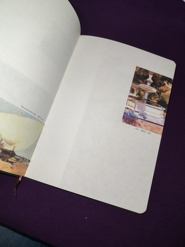 Libreta Bullet Journal Pintores Vincent Vangogh/monet 112 H Verde Musgo