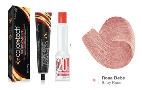 Colortech Tinte Rosas, Minerals, Aclarantes, Cromos-1pza Tono Rosa Bebe
