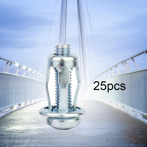 3 X 25x Jack Nuts Tornillo De Pétalo Para Fijar Cortinas