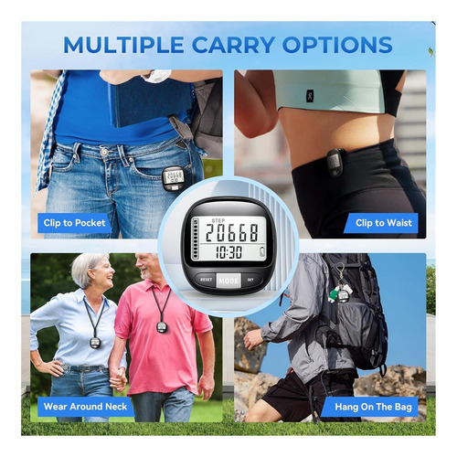 Pedômetro Para Caminhar Accurate Step Tracker