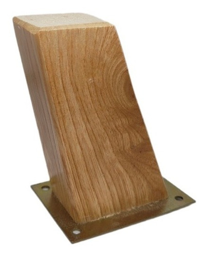 Patas De Madera 10cm Para Muebles - Cuadrada Diagonal X Und