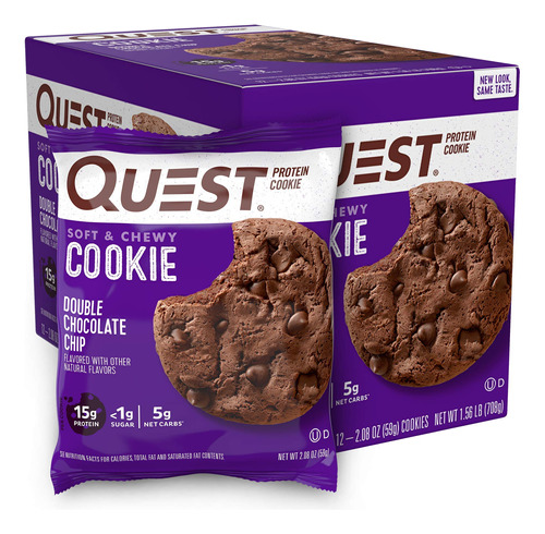 Galleta De Protenas Quest Nutrition, Aptas Para La Dieta Ket